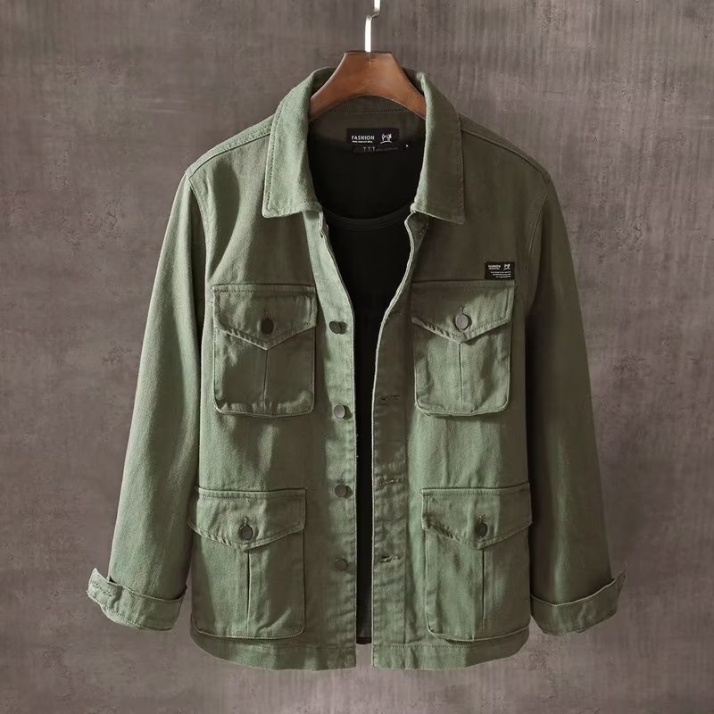 Down Jacket Packable - Chaqueta holgada informal para hombre, chaqueta