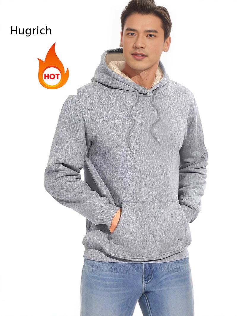 Sudadera con Capucha para Homb - Sherpa Hoodie Fleece reseña y precio
