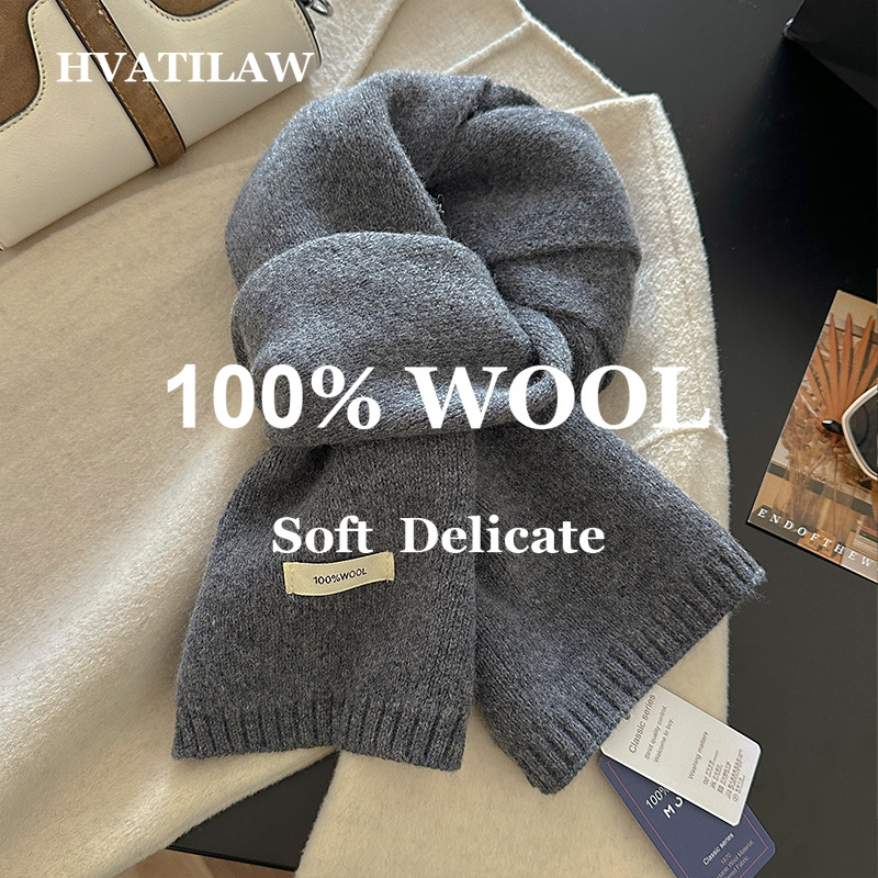 Bufanda 100% Lana para Mujer y - Wool Scarf Men reseña y precio