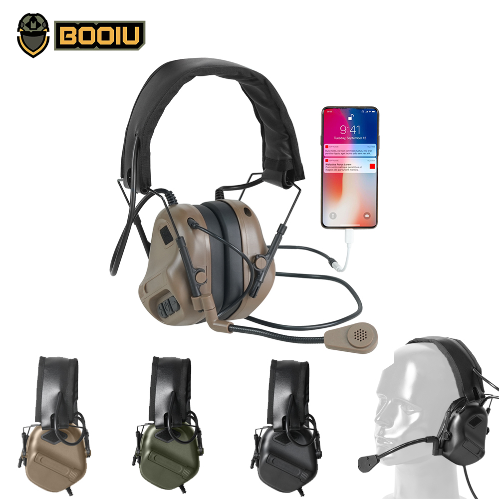 BOOIU-auriculares electrónicos - Earmuffs Foldable reseña y precio